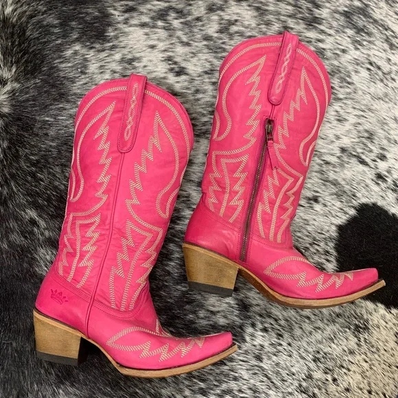 Junk Gypsy by Lane Limited Edition Nighthawk in Pink 9.5B - Picture 4 of 8